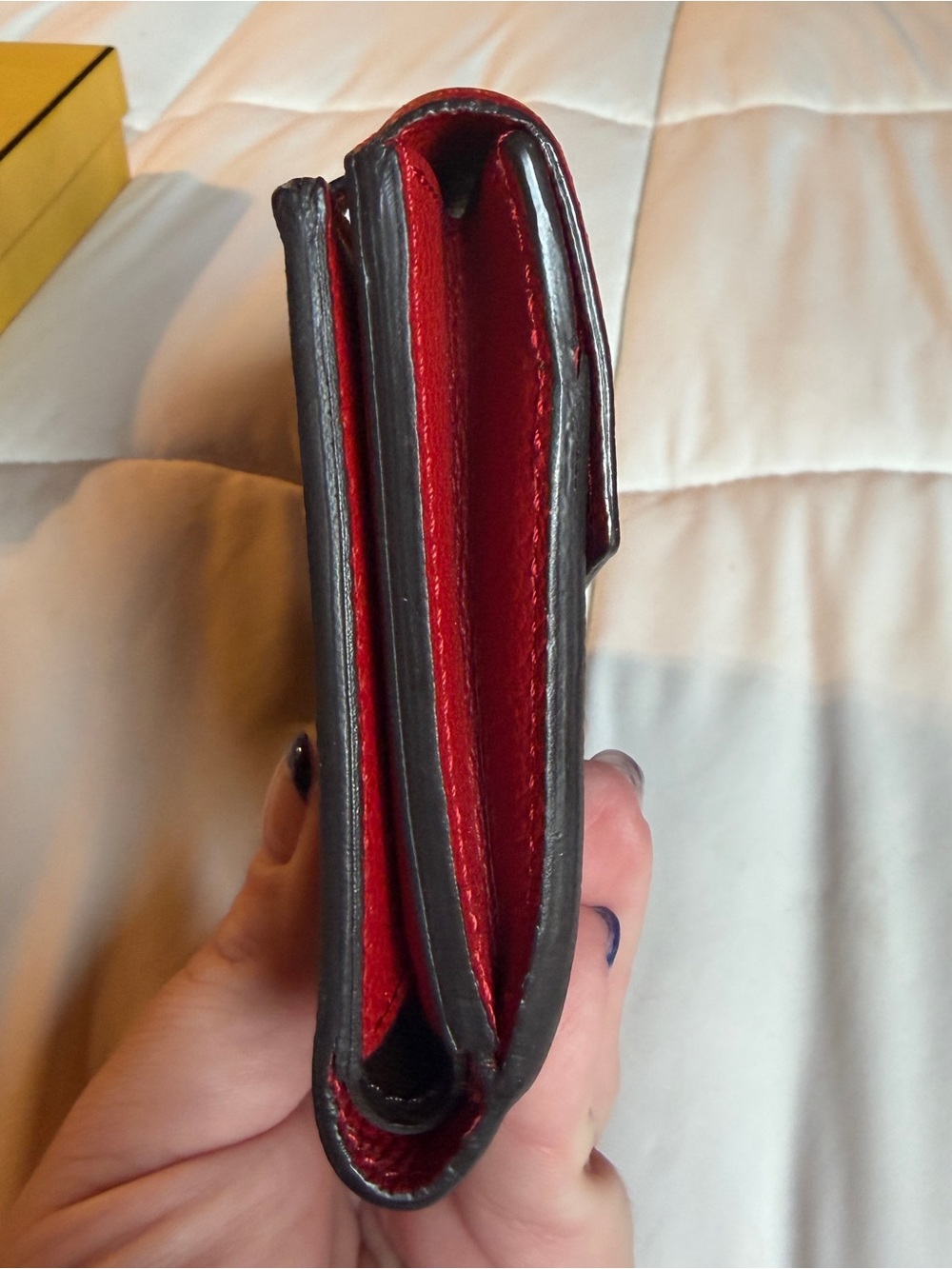 Louis Vuitton Pallas Red & Monogram Wallet - Picture 3 of 10